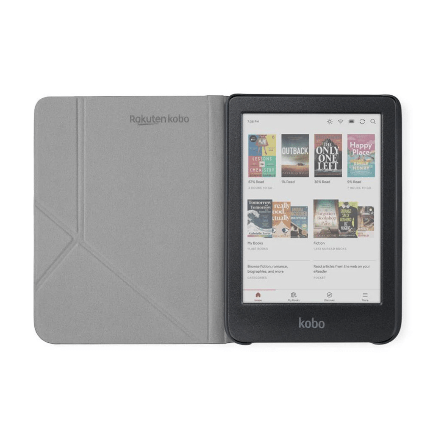 Funda Protectora SleepCover para Kobo Clara BW/Colour Rosado - Bestmart