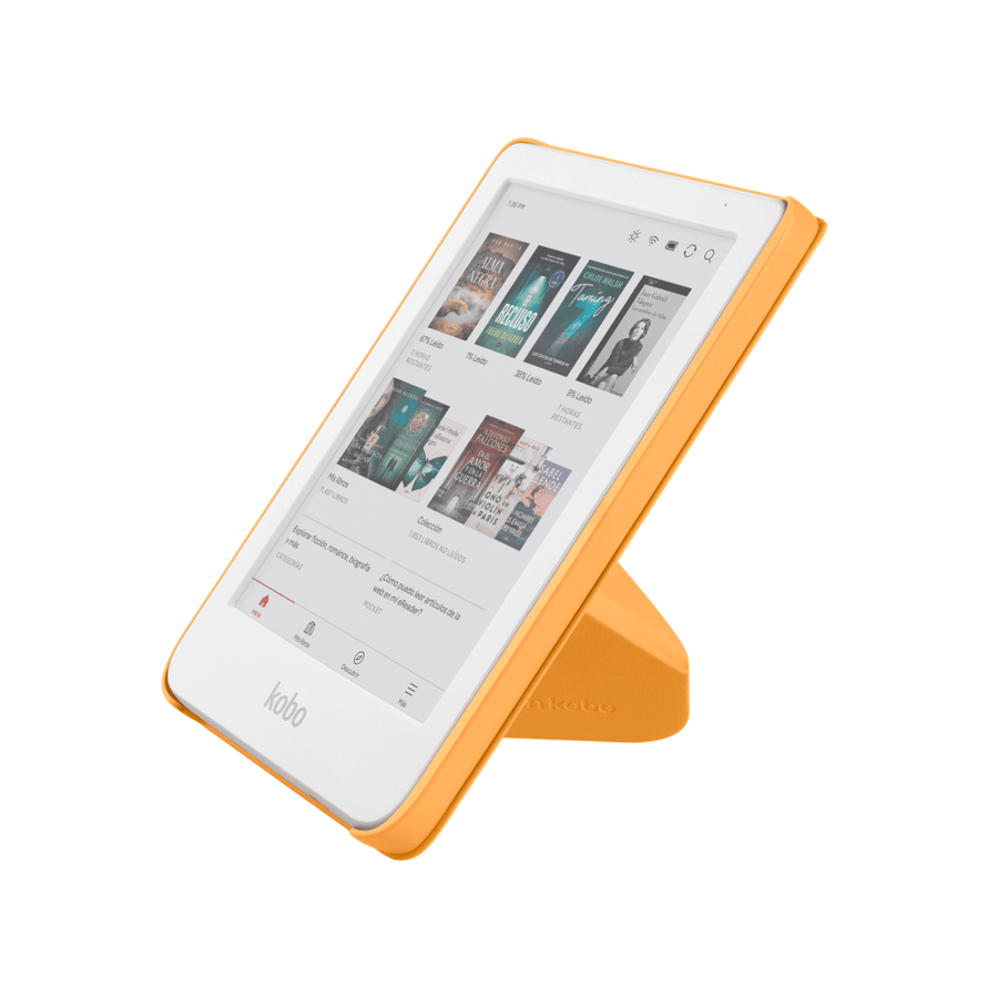 Funda Protectora SleepCover Premium para Kobo Clara BW/Colour Amarillo - Bestmart