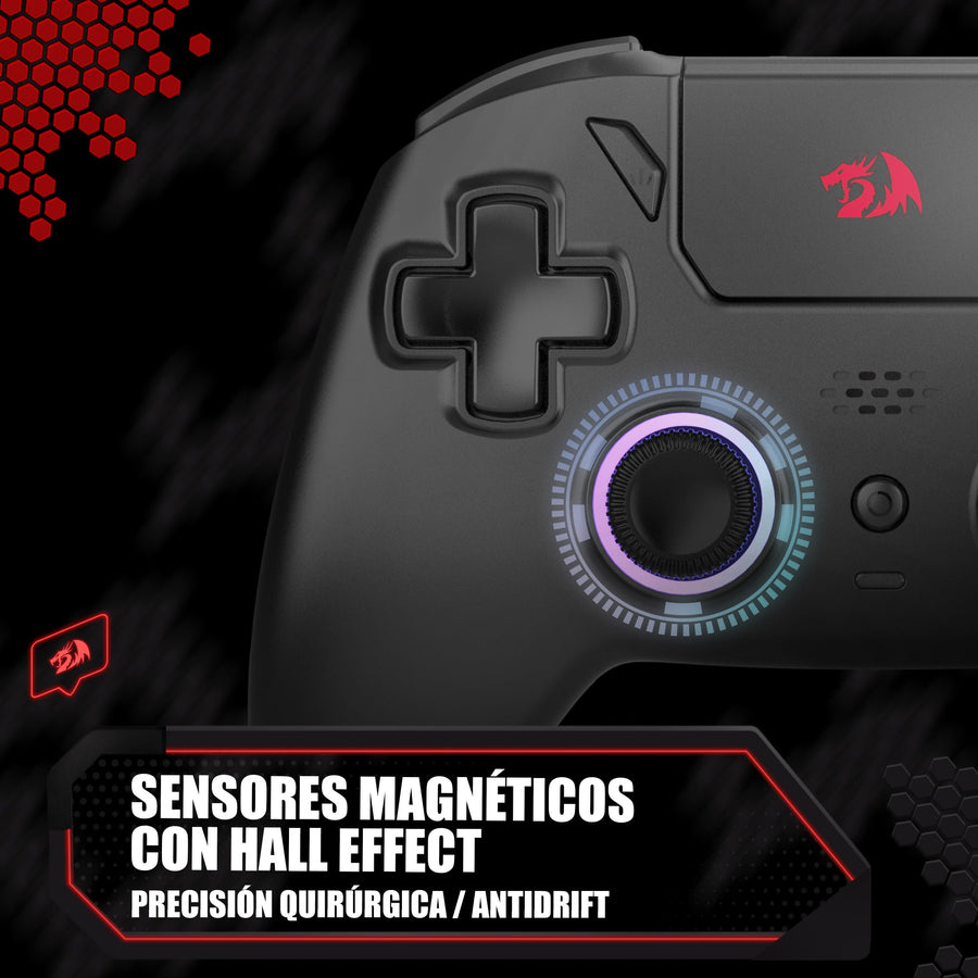 Gamepad Redragon Darkflame G820 Wireless - Negro - Bestmart