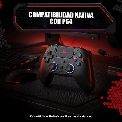 Gamepad Redragon Darkflame G820 Wireless - Negro - Bestmart