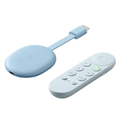 Google Chromecast con Google TV (4K) - Celeste (OPEN BOX) - Bestmart