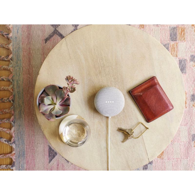 Google Nest Mini (2da Generación) - Con Asistente de Google - Gris - Bestmart