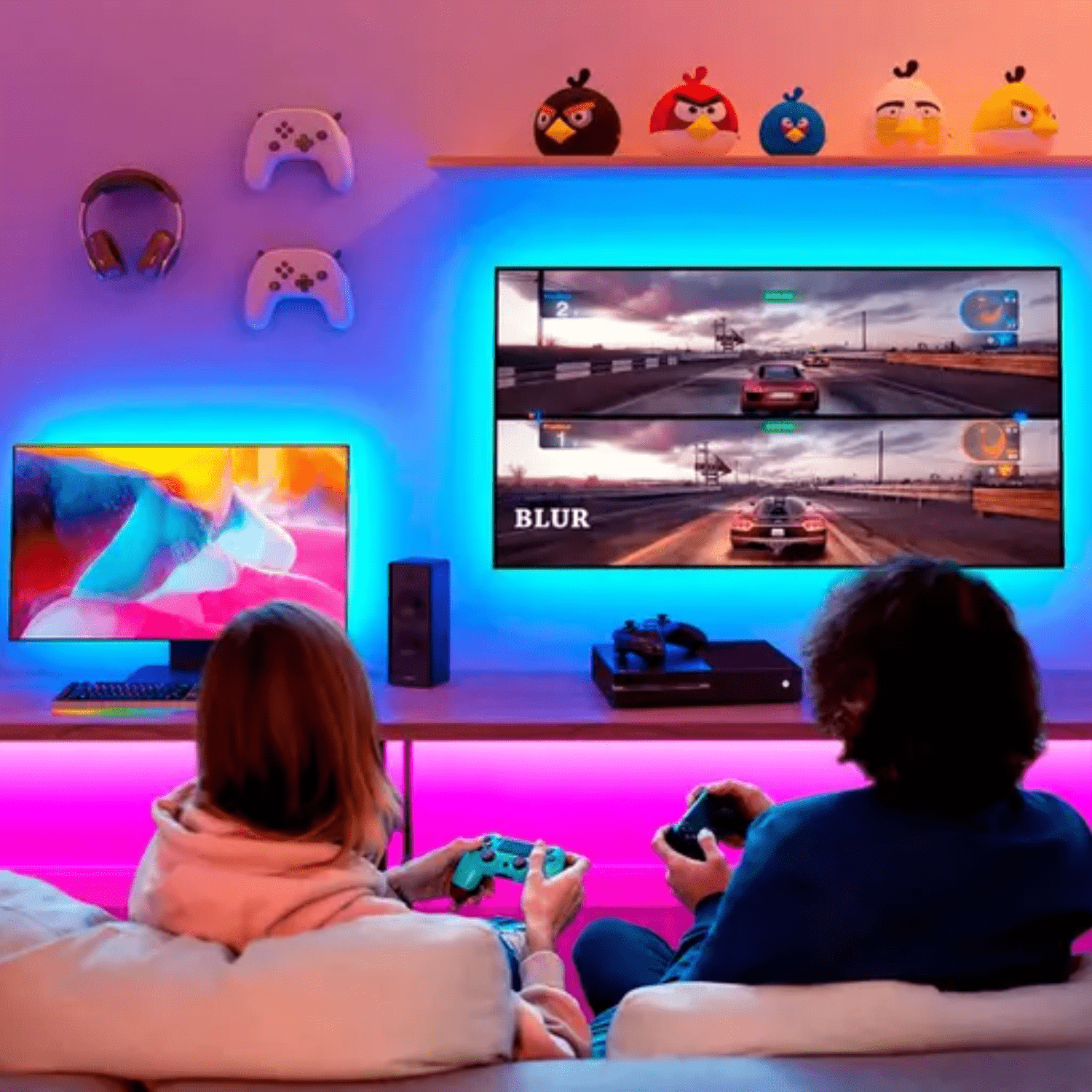 Govee LED RGB Bluetooth Backlight para TV 46 - 60" - Bestmart