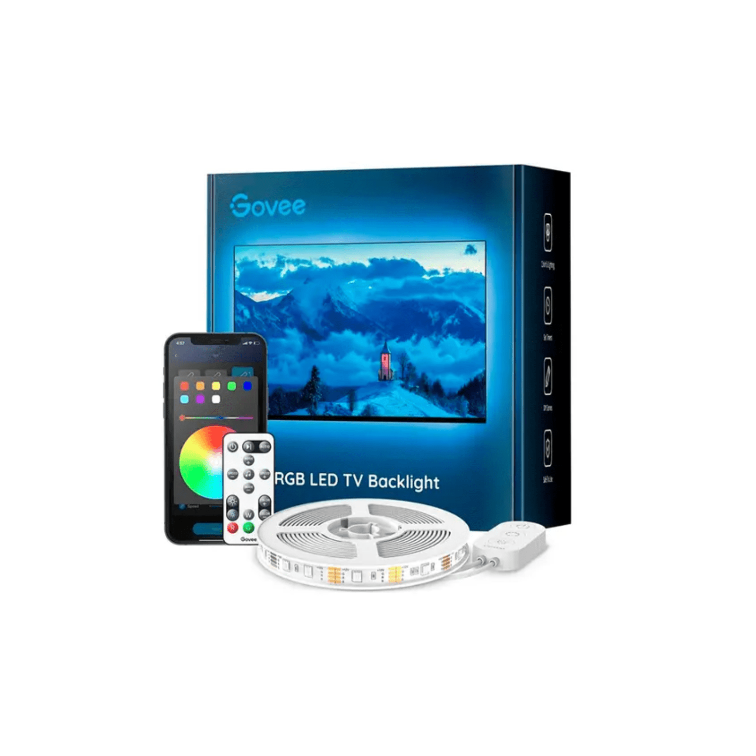Govee LED RGB Bluetooth Backlight para TV 46 - 60" - Bestmart
