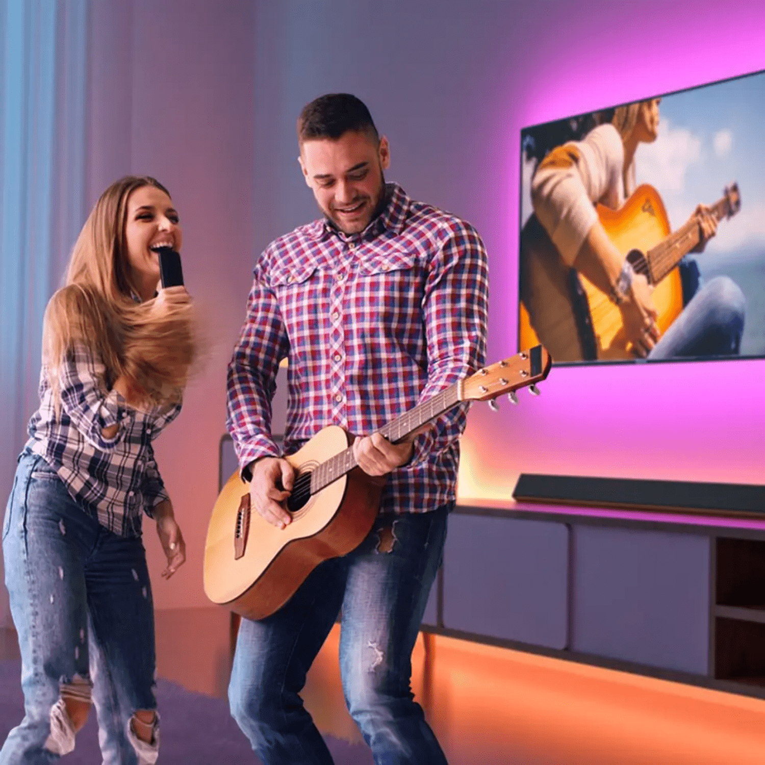 Govee LED RGB Bluetooth Backlight para TV 46 - 60" - Bestmart