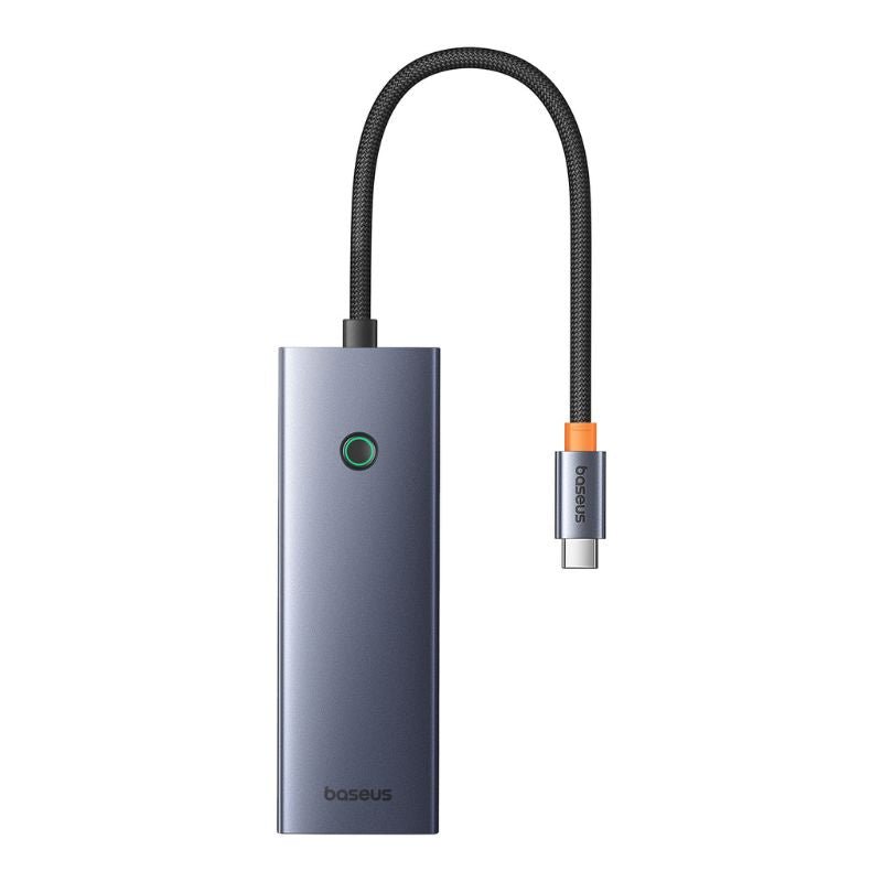 HUB Adaptador USB - C Baseus 7 en 1 USB 3.0 HDMI PD y SD/TF - Gris - Bestmart
