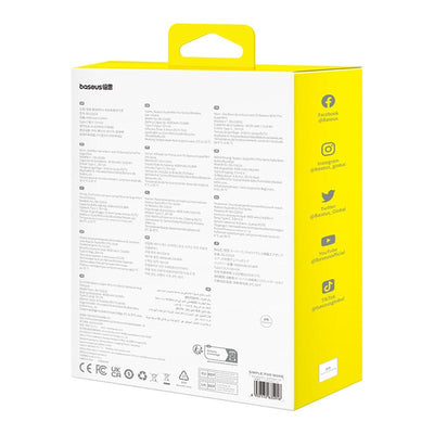 Inflador Inalámbrico Baseus para Autos Motos Bicicletas con Pantalla Digital - SuperMini Pro - Negro - Bestmart