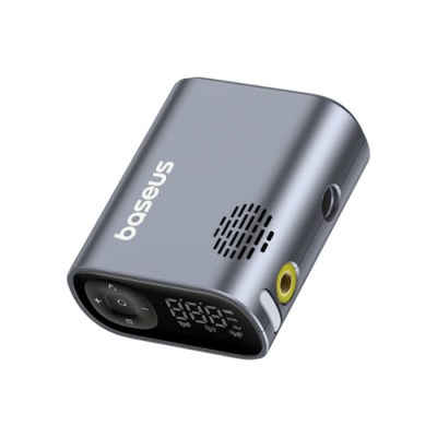 Inflador portátil Baseus PrimeTrip 150 PSI con pantalla LED y carga rápida Negro - Bestmart