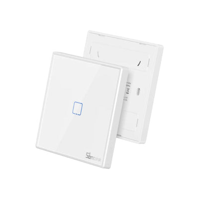 Interruptor De Pared Táctil Sonoff RF 433 MHz - 1 Canal - Blanco - Bestmart