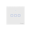 Interruptor De Pared Táctil Sonoff RF 433 MHz - 3 Canales - Blanco - Bestmart