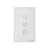 Interruptor De Pared Táctil WiFi Sonoff TX - 3 Canales - Blanco - Bestmart