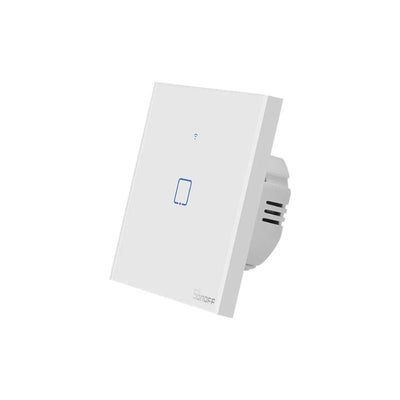 Interruptor De Pared Táctil WiFi Sonoff TX - T1EU1C - 1 Canal - Blanco - Bestmart