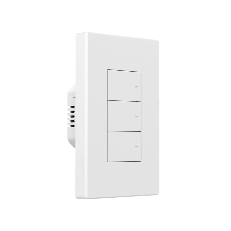 Interruptor de pared Wifi Sonoff M5 3 canales Matter blanco - Bestmart