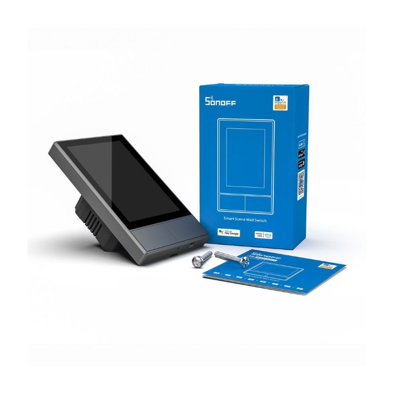 Interruptor WiFi con Control Centralizado - Sonoff NS Panel - Gris Oscuro - Bestmart