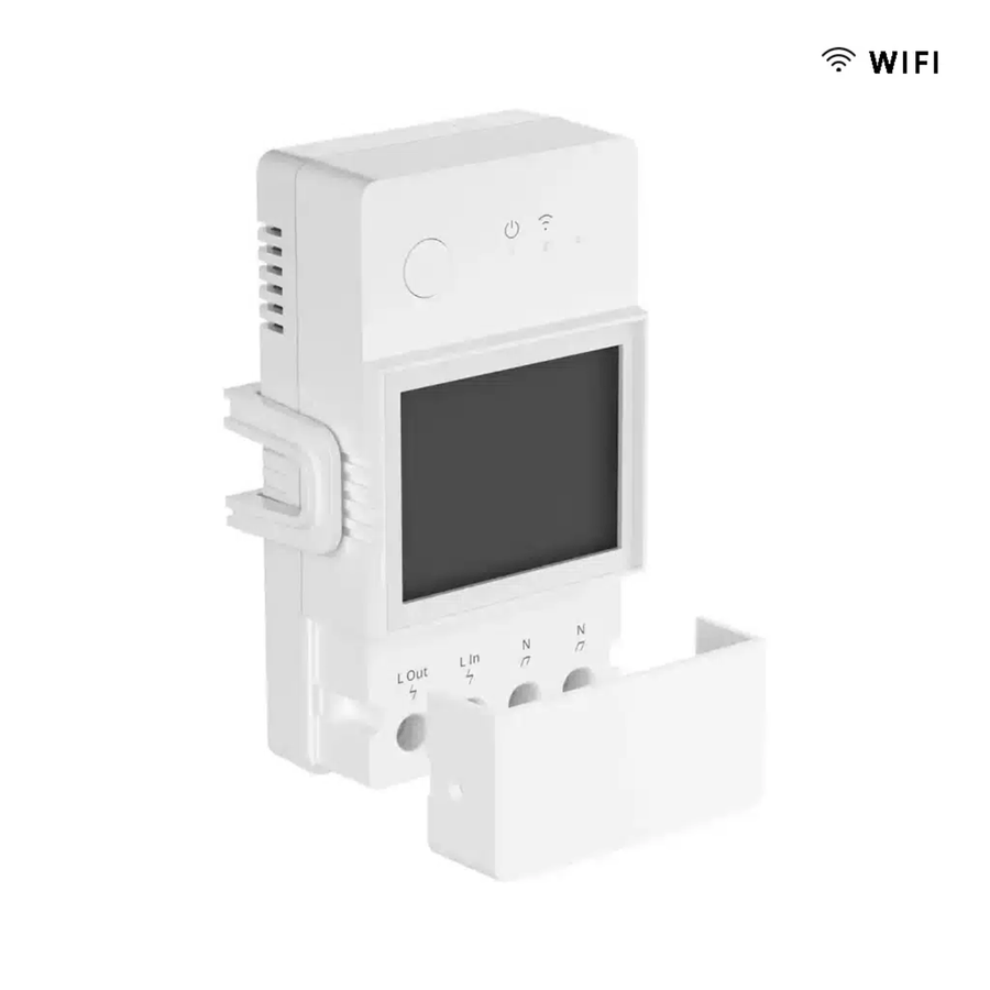 Interruptor WiFi medidor de energía Sonoff POW Elite - 20A - Blanco - Bestmart