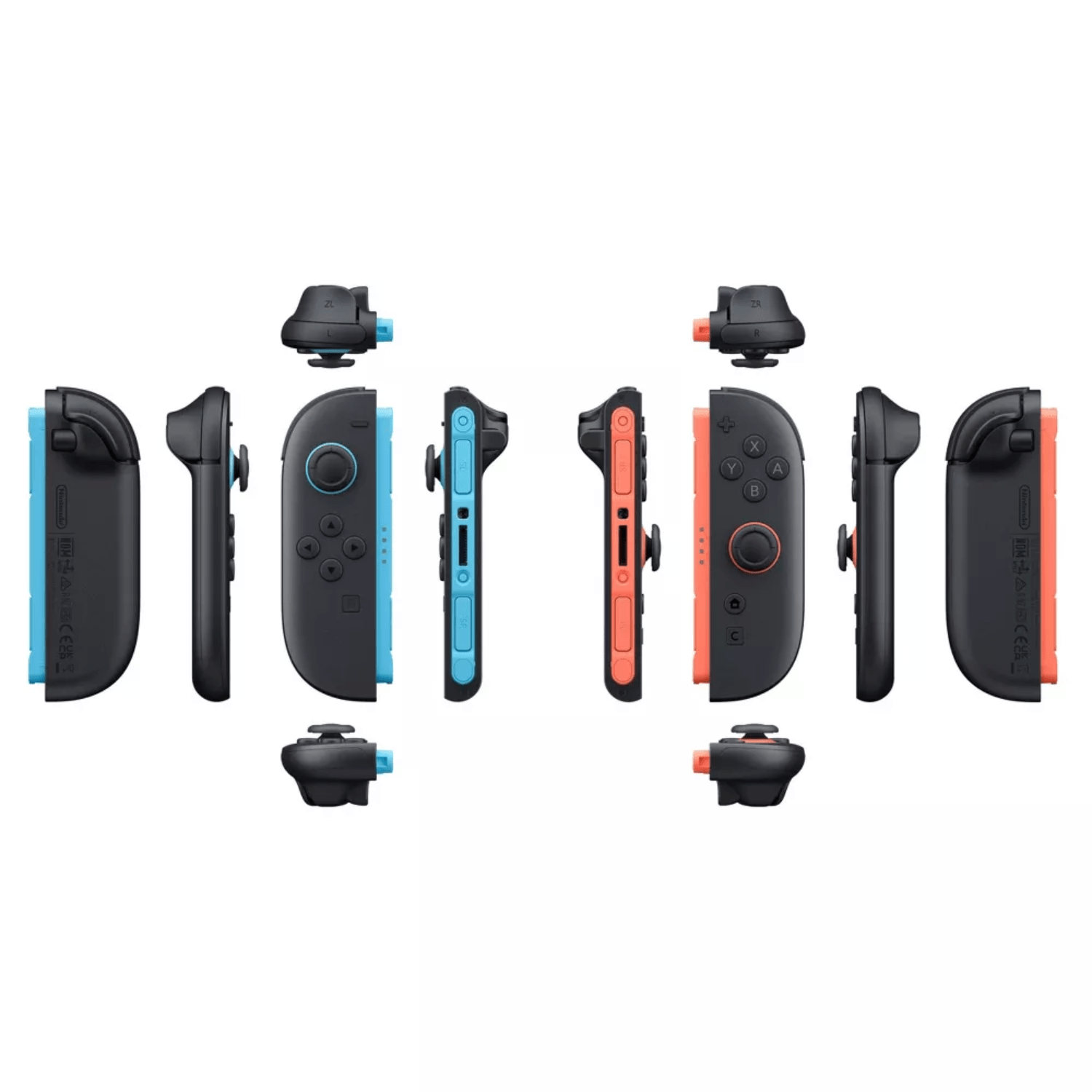 Joy - Con 2 Nintendo Switch 2 (L/R) Azul y Rojo - Bestmart