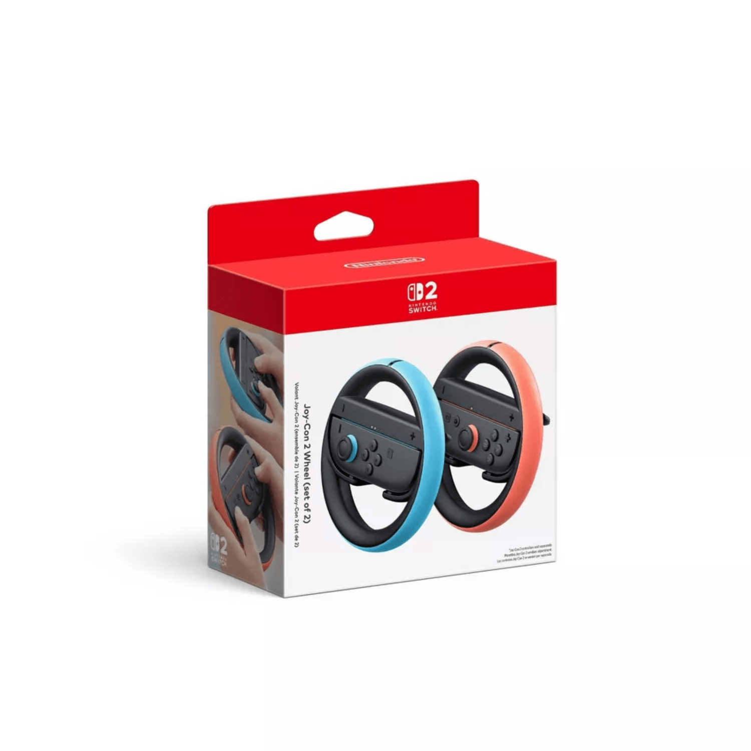Joy - Con 2 Wheel para Nintendo Switch 2 (set de 2) Azul y Rojo - Bestmart