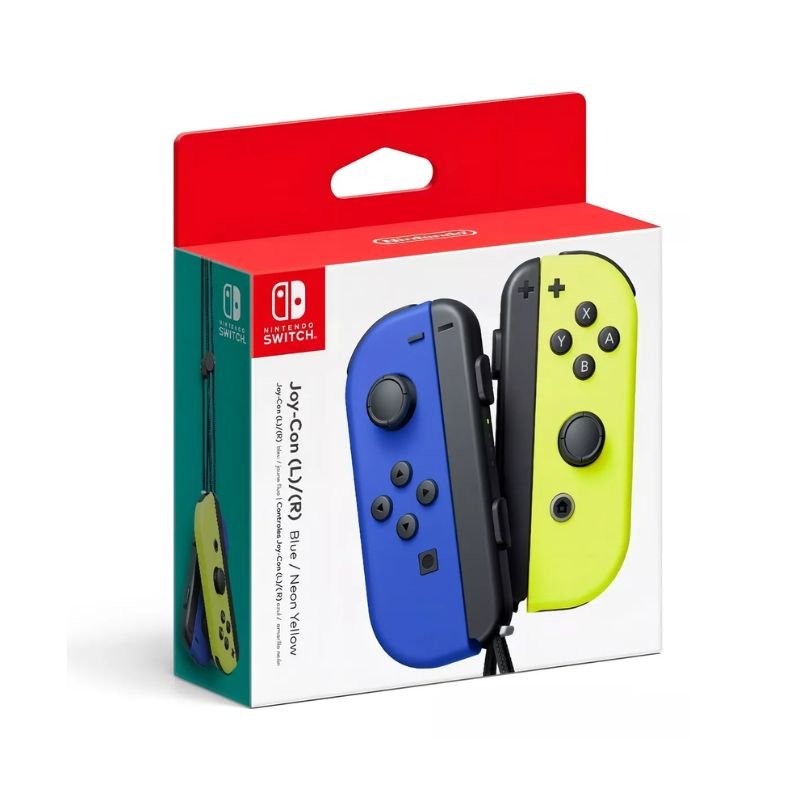 Joy - Con Nintendo Switch (L/R) - Japón - Azul y amarillo neón - Bestmart