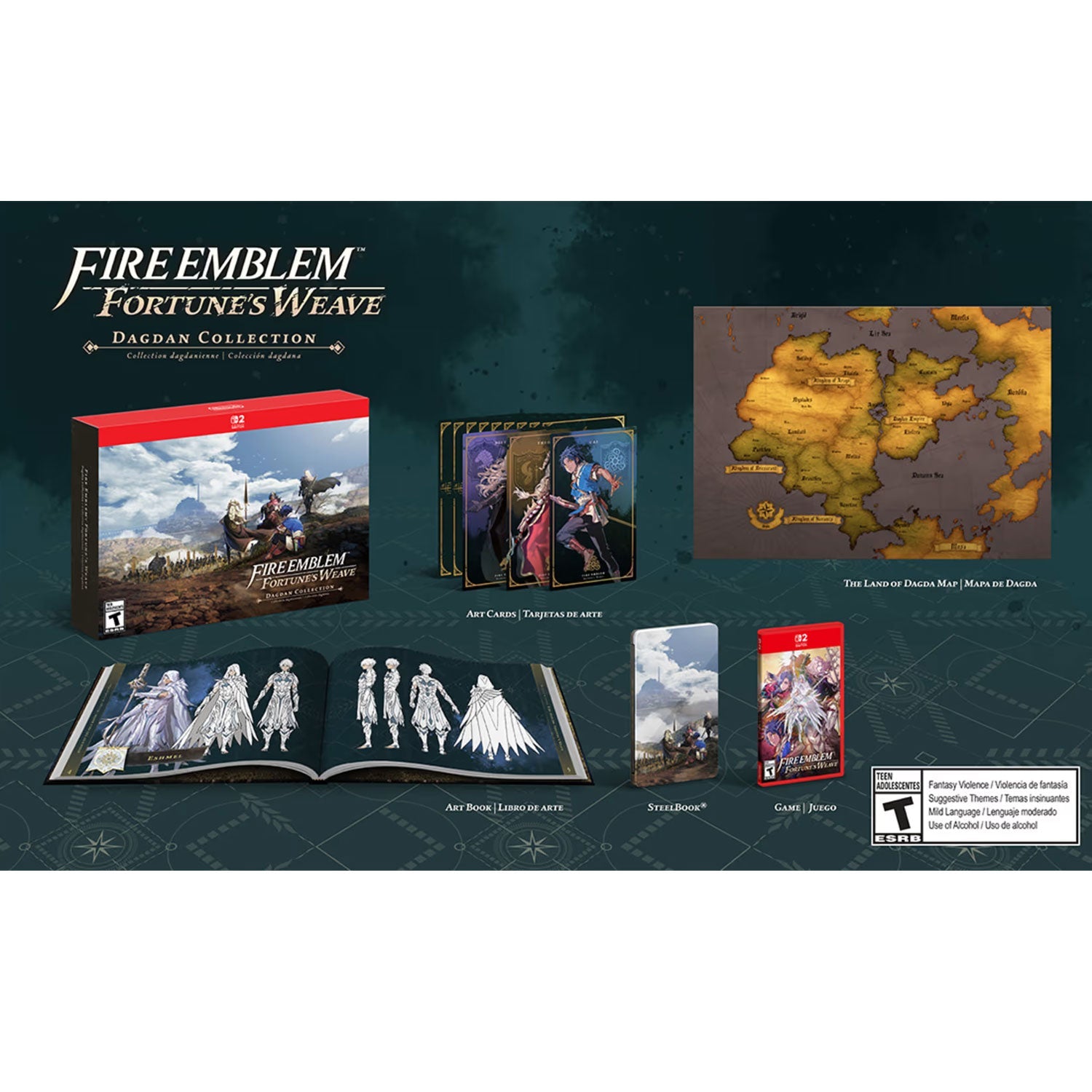 Juego Fire Emblem Fortune's Weave Colección Dagdan Nintendo Switch 2 - Bestmart