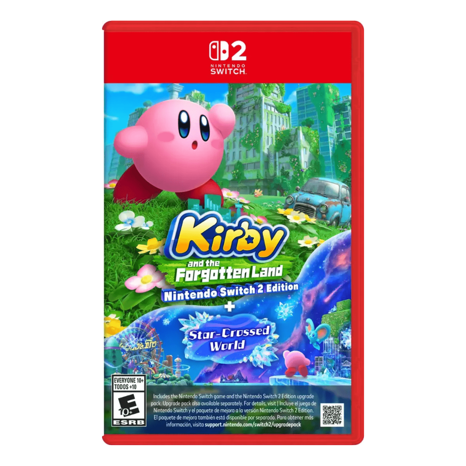 Juego Kirby y la Tierra Olvidada + Star-Crossed World Nintendo
