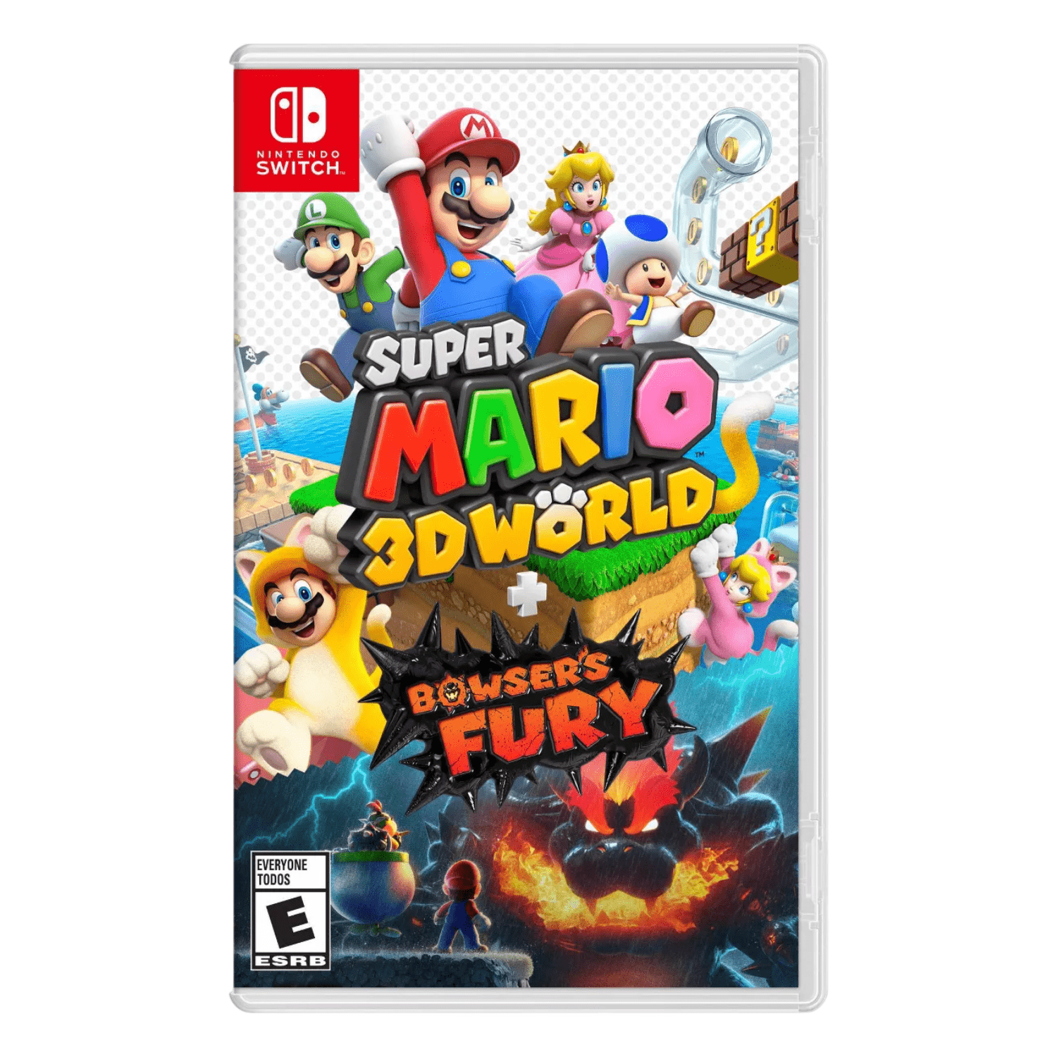 ワ*ー様 SUPER MARIO 3D COLLECTION Super Mario 3D World + Bowsers Fury - Nintendo Switch (América