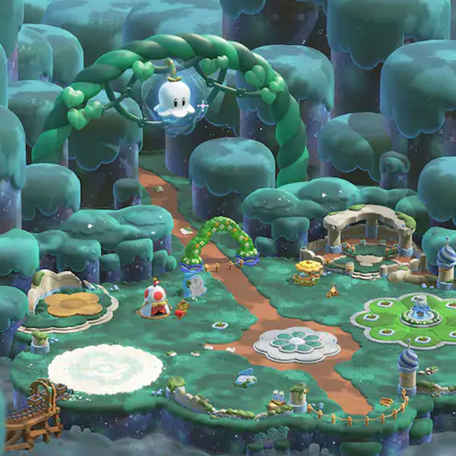 Juego Super Mario Bros. Wonder + Encuentro en Bellabel Park - Edición para Nintendo Switch 2 - Bestmart