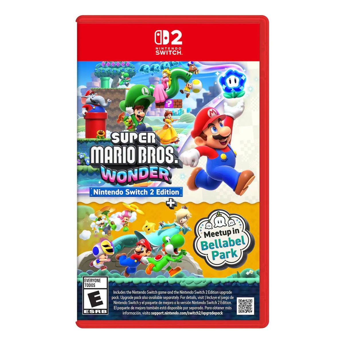 Juego Super Mario Bros. Wonder + Encuentro en Bellabel Park - Edición para Nintendo Switch 2 - Bestmart