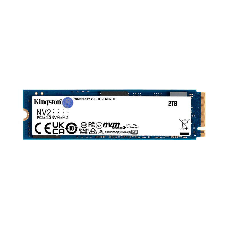 Kingston 2TB NV2 M.2 2280 PCIe 4.0 x4 NVMe SSD - Bestmart