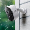 Kit de dos cámaras de seguridad exterior Baseus Security N1 2K Blanco - Bestmart