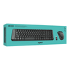 Kit Teclado + Mouse Logitech MK220 Español negro - Bestmart