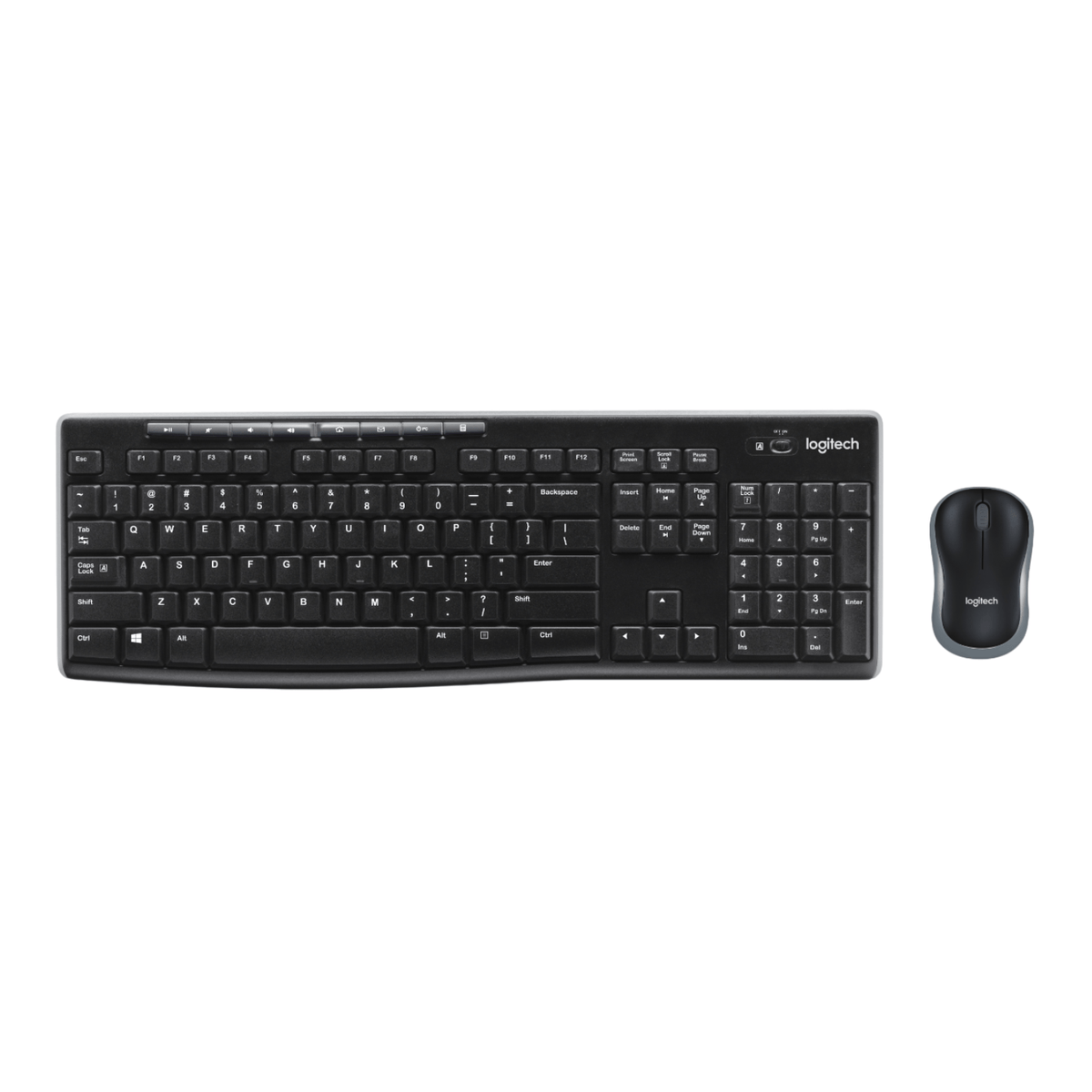 Kit Teclado + Mouse Logitech MK270 Español negro - Bestmart
