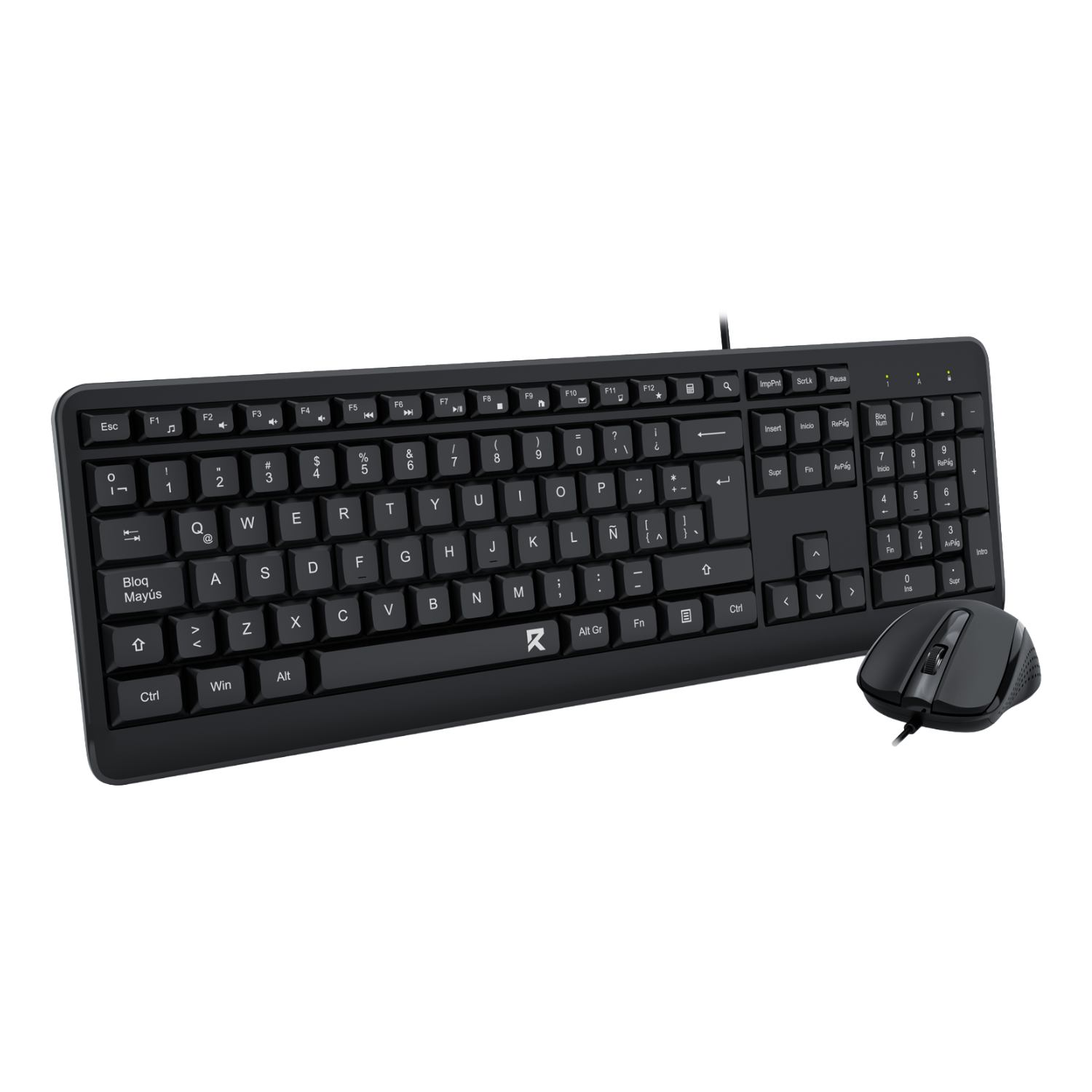 Kit Teclado + Mouse Redragon BS7092 Español negro - Bestmart