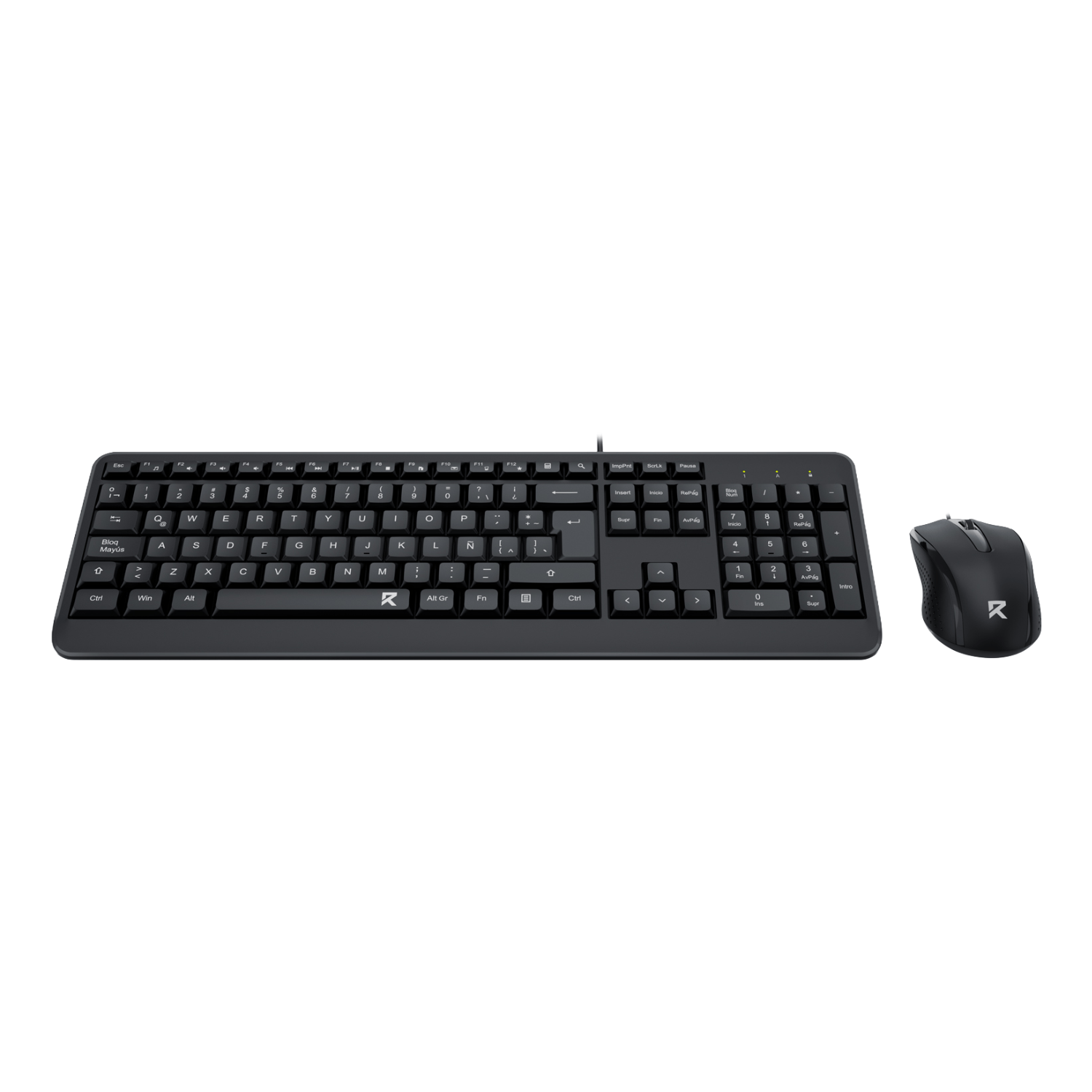 Kit Teclado + Mouse Redragon BS7092 Español negro - Bestmart