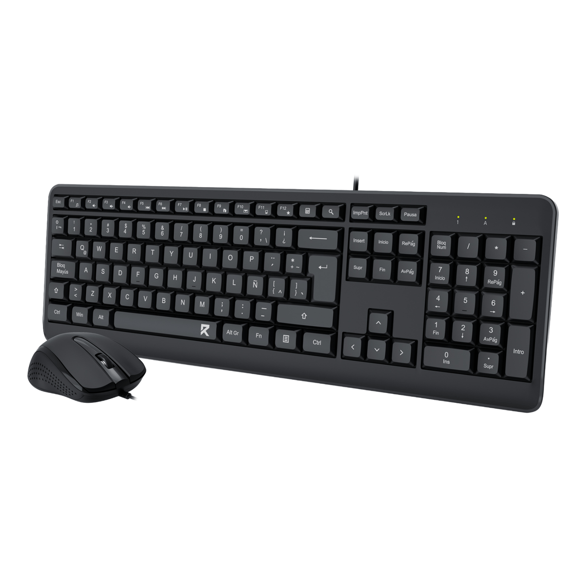 Kit Teclado + Mouse Redragon BS7092 Español negro - Bestmart