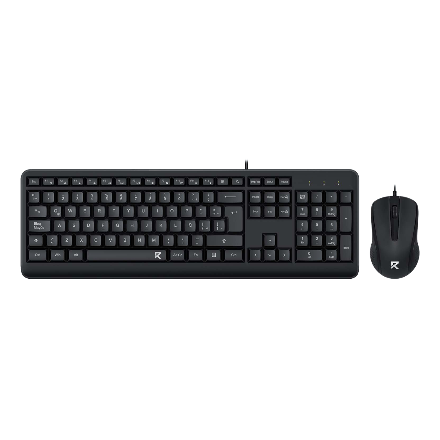 Kit Teclado + Mouse Redragon BS7092 Español negro - Bestmart