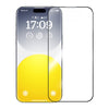 Lámina Protectora Baseus de Vidrio Templado HD para iPhone 15 - Series Sapphire - Bestmart