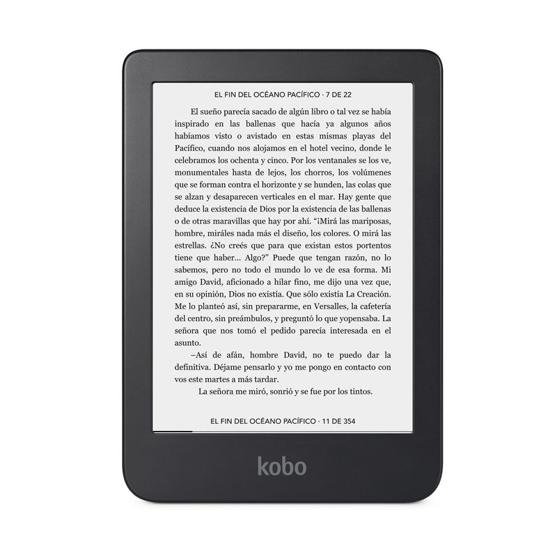 Lector E Reader Kobo Clara 2E HD - 6" - 16GB - Waterproof - Azul - Bestmart