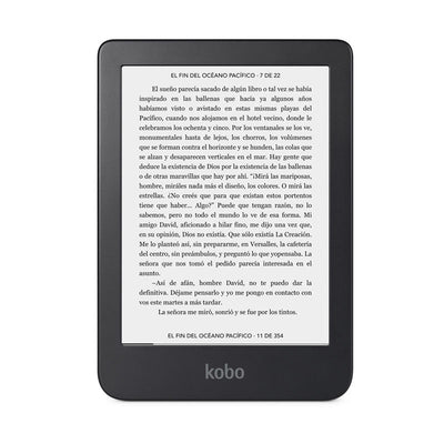 Lector E Reader Kobo Clara 2E HD - 6" - 16GB - Waterproof - Azul - Bestmart