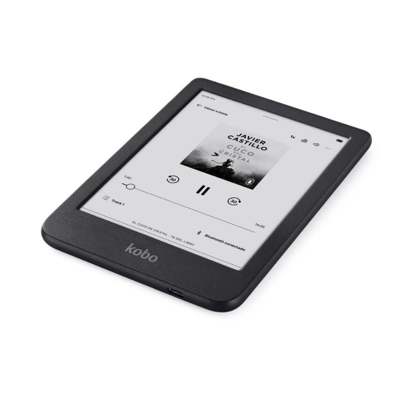 Lector e reader Kobo Clara BW Negro con Funda SleepCover Verde - Bestmart