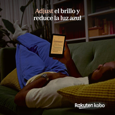 Lector E Reader Kobo Clara Colour HD 6" Waterproof 16GB Negro - Bestmart