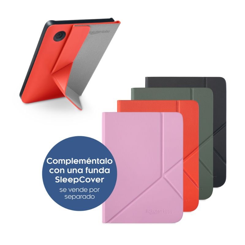 Lector E Reader Kobo Clara Colour HD 6" Waterproof 16GB Negro - Bestmart