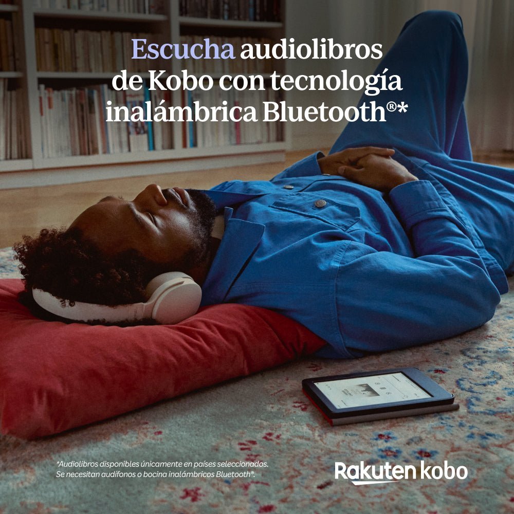 Lector E Reader Kobo Clara Colour HD 6" Waterproof 16GB Negro Open Box - Bestmart