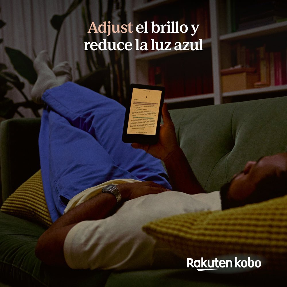 Lector E Reader Kobo Clara Colour HD 6" Waterproof 16GB Negro Open Box - Bestmart