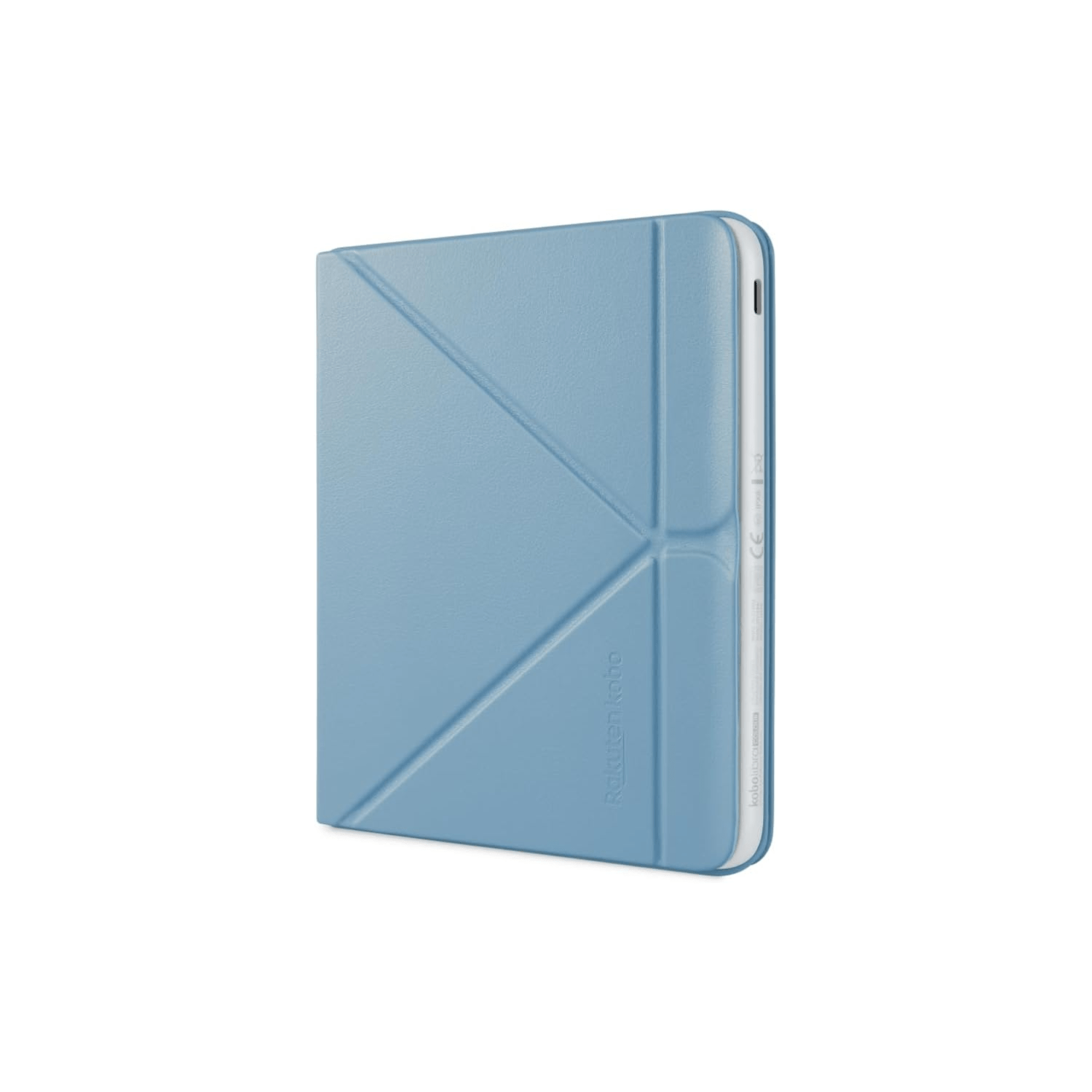 Lector e reader Kobo Libra Colour Blanco con Funda Notebook Azul - Bestmart
