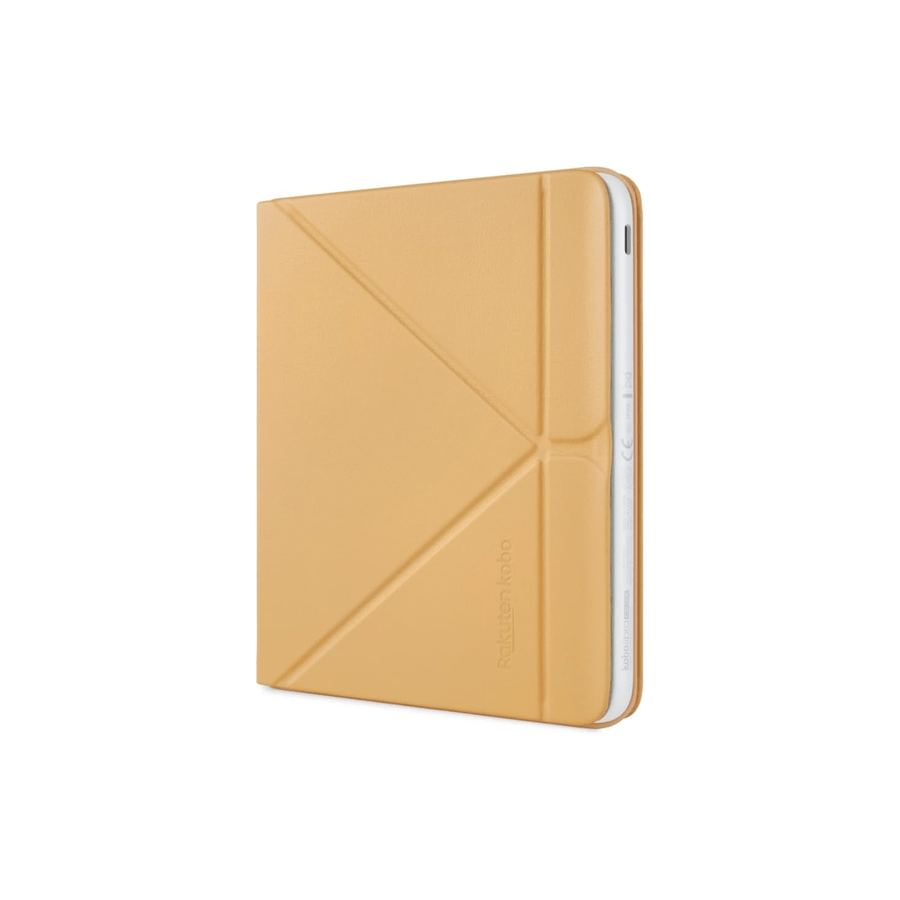 Lector e reader Kobo Libra Colour Blanco con Funda SleepCover Amarillo - Bestmart