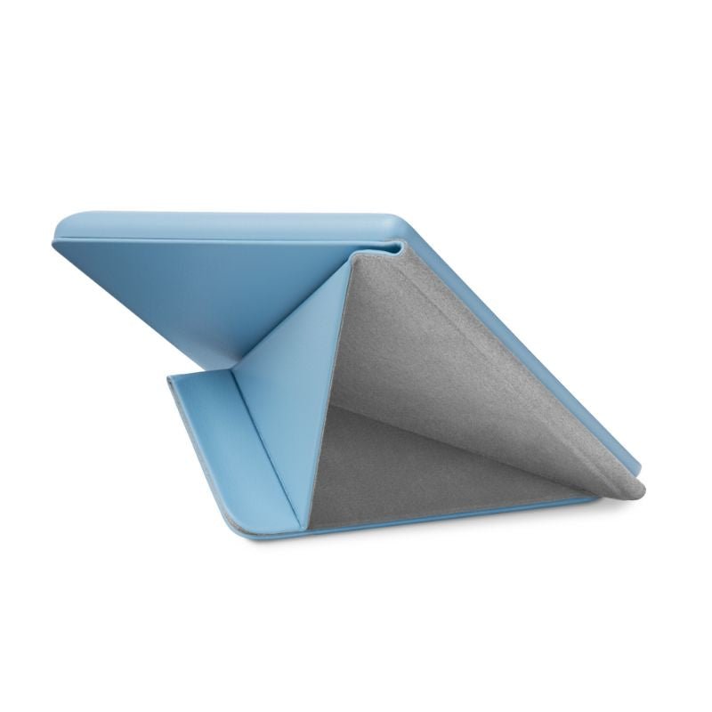 Lector e reader Kobo Libra Colour Blanco con Funda SleepCover Azul - Bestmart