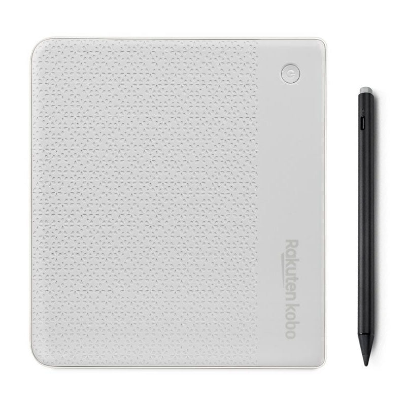 Lector e reader Kobo Libra Colour Blanco con Lápiz Stylus 2 Negro - Bestmart