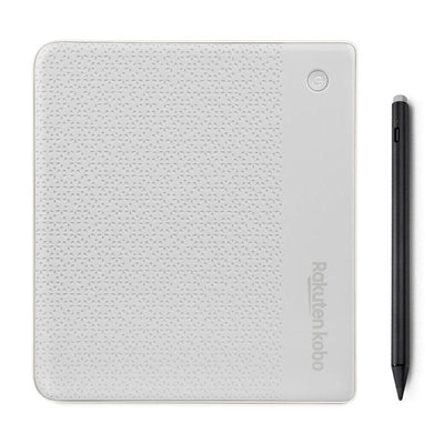 Lector e reader Kobo Libra Colour Blanco con Lápiz Stylus 2 Negro - Bestmart