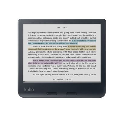Lector E Reader Kobo Libra Colour HD 7" - 32GB - Negro - Bestmart