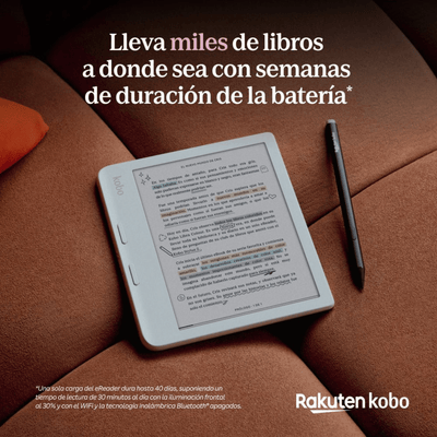 Lector E Reader Kobo Libra Colour HD 7" - 32GB - Negro - Bestmart
